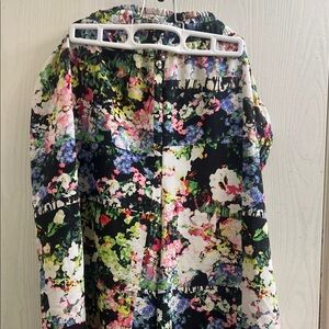 Floral Multicolor Women's Jacket